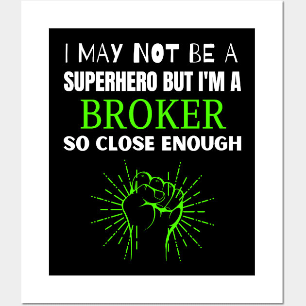 Broker Wall Art by Mdath